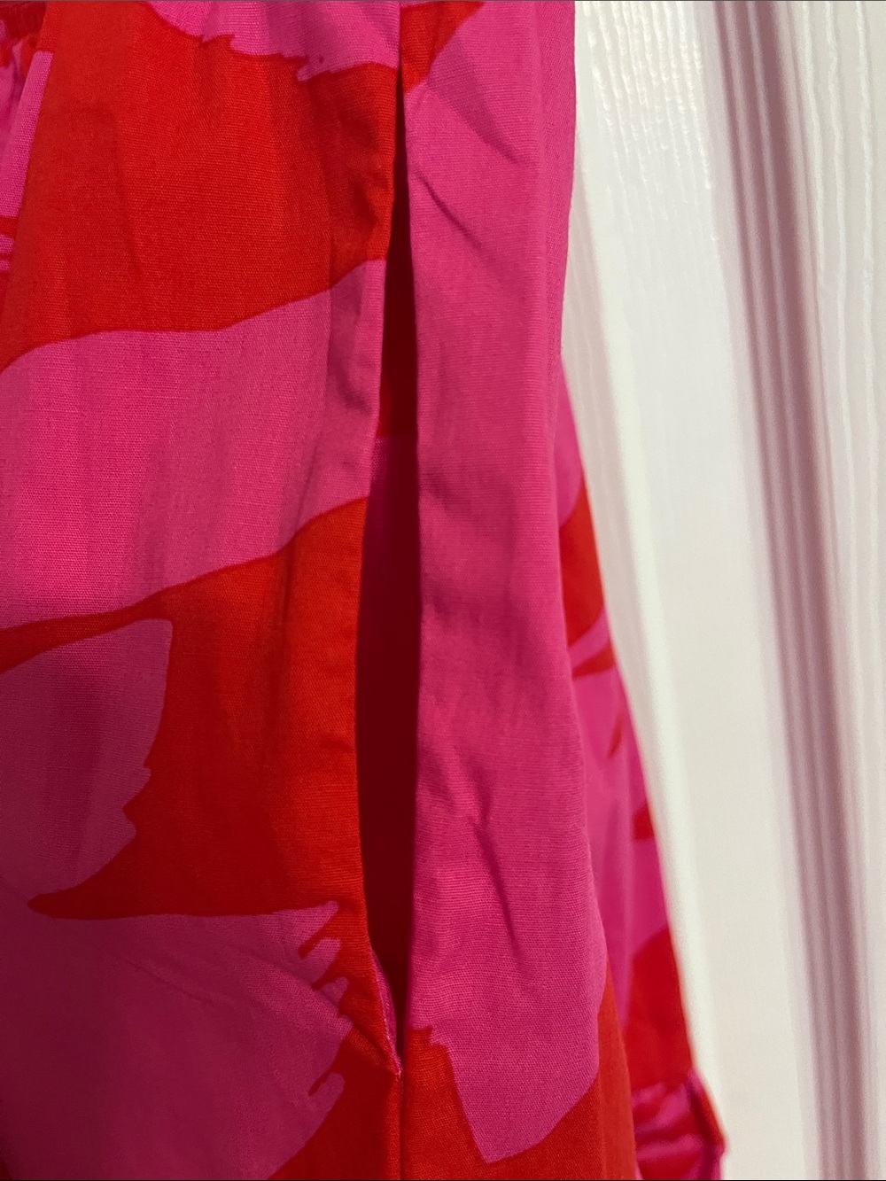 Sugarlips Jolene Abstract Palmer Poplin Tiered Maxi Dress - Picture 8 of 9